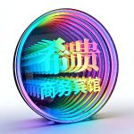 Colorful flat social media glow-in-the-dark letters - Image 5